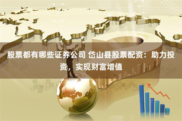 股票都有哪些证券公司 岱山县股票配资：助力投资，实现财富增值